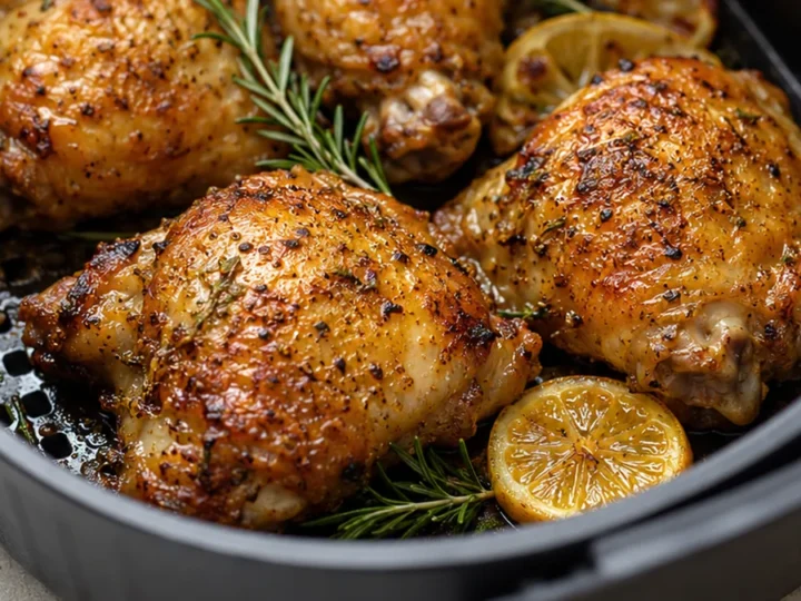 Poulet Croustillant Citron & Romarin Airfryer