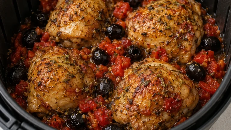 Poulet à la Provençale Airfryer : Le Goût du Sud en un Clin d’Œil !