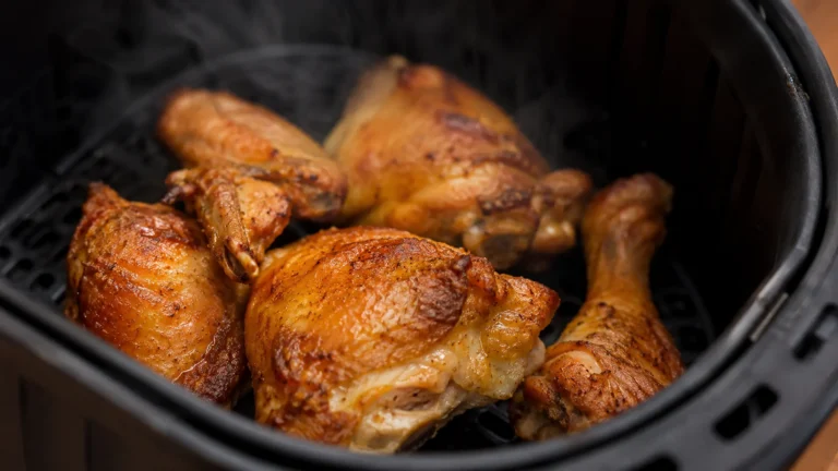 Réchauffer poulet air fryer : la méthode complète pour un poulet juteux et sûr
