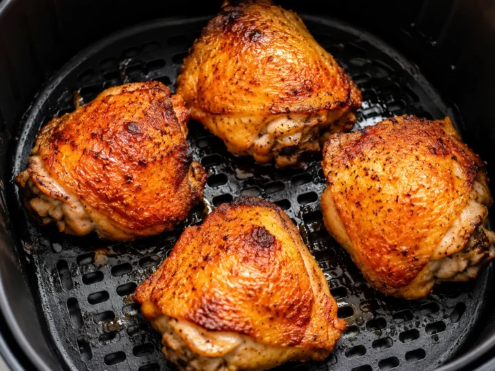 Temps de cuisson haut de cuisse de poulet air fryer : le guide complet