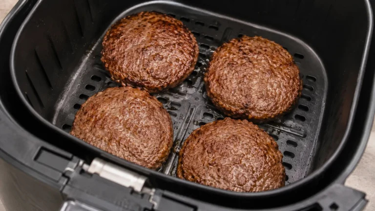 Temps de cuisson steak haché surgelé air fryer : le guide précis