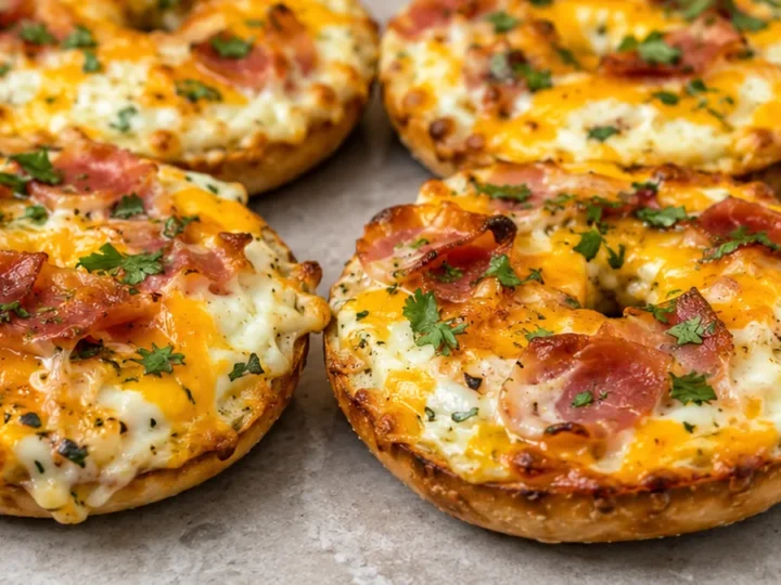 Bagel Gratiné au Air Fryer : Brunch Ultime en 10 Min !