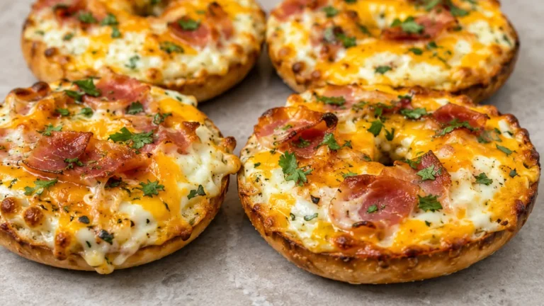 Bagel Gratiné au Air Fryer : Brunch Ultime en 10 Min !