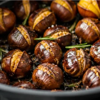 Châtaignes Air Fryer : Snack Chaleureux Parfait !