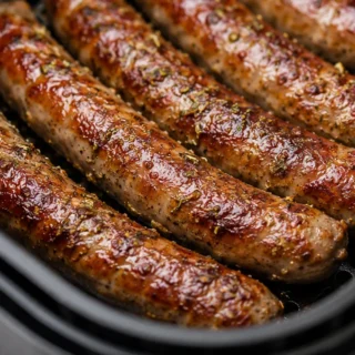 Chipolatas Croustillantes au Air Fryer en 15 Min ! - chipolatas air fryer