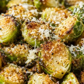 Choux de Bruxelles Croustillants à l'Air Fryer