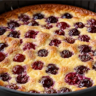 Clafoutis Cerises Air Fryer : Le DESSERT Rapide !