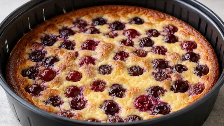 Clafoutis Cerises Air Fryer : Le DESSERT Rapide !