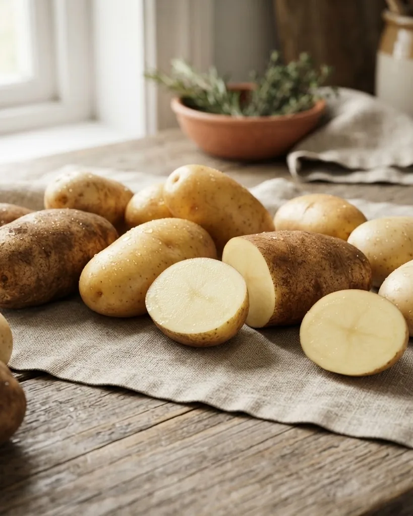 Detail view of etape 1 : choisir les bonnes pommes de terre