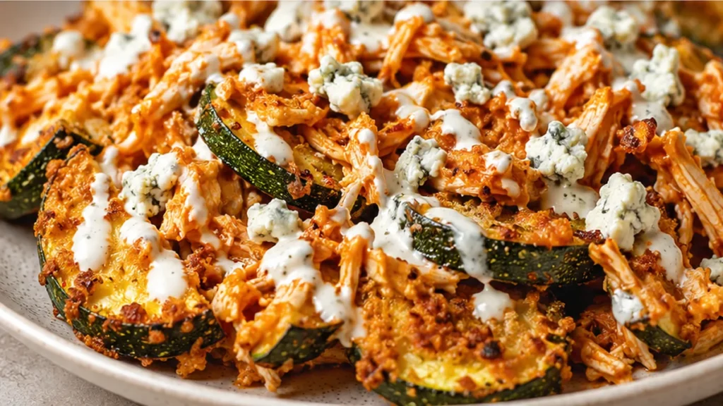 Courgettes Buffalo Croustillantes à l'Air Fryer - Courgettes Buffalo: préparez ce snack croustillant et savoureux à l'Air Fryer. Facile et rapide, idéal pour un