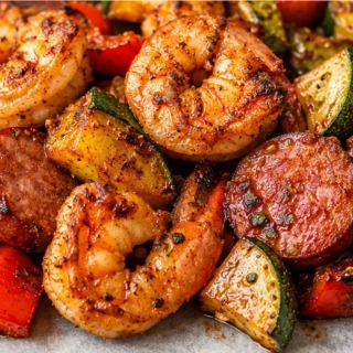 Crevettes Cajun Air Fryer : Croustillantes & Épicées !