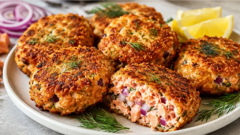 Croquettes de Saumon Croustillantes à l’Air Fryer