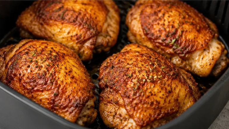 Cuisses de Poulet Croustillantes à l’Air Fryer : Magique !