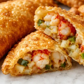 Empanadas Homard & Jalapeño Croustillantes !