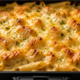 Gratin de Pâtes Tout-en-un à l'Air Fryer : Ultra Crémeux ! - gratin pâtes