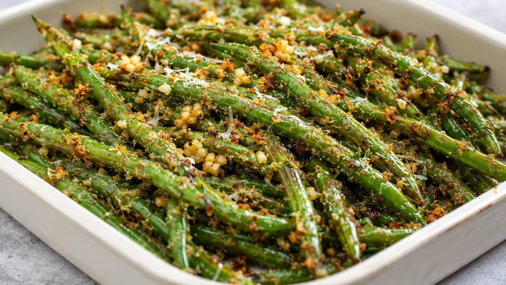 Haricots Verts Croustillants Air Fryer - Haricots verts: préparez cet accompagnement croustillant à l'Air Fryer en moins de 15 minutes. Une recette simple et sa