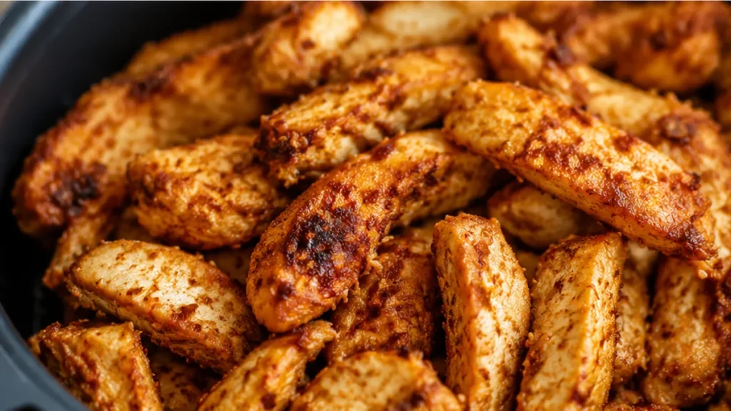 Kebab Poulet Air Fryer : Croustillant & Savoureux ! Kebab poulet: préparez ce plat savoureux et croustillant au Air Fryer en un tour de main. Une version saine