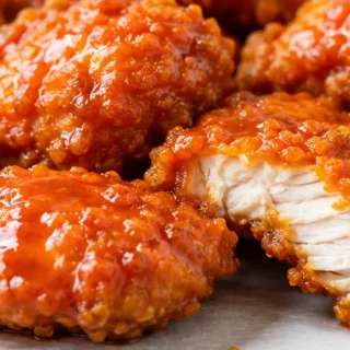 Nuggets de Poulet Buffalo au Air Fryer - nuggets poulet
