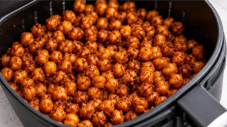 Pois Chiches Croustillants Air Fryer : Apéro Sain ! ️