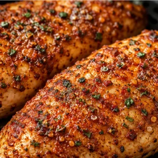 Poitrine de Poulet Juteuse à l'Air Fryer - poitrine poulet