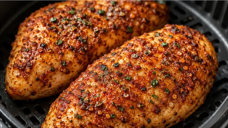 Poitrine de Poulet Juteuse à l’Air Fryer