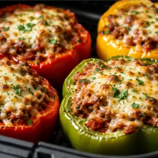 Poivrons Farcis Air Fryer Express !