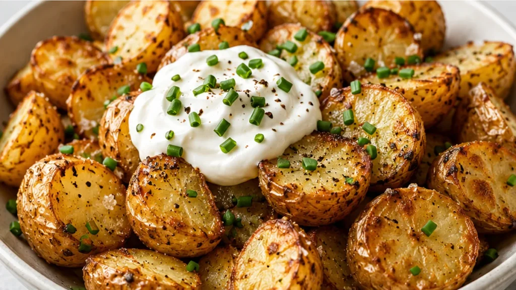 Pommes de Terre Air Fryer : Croustillantes et Moelleuses ! - pomme de terre - Pomme de terre Air Fryer : cuisinez cette recette ultra-croustillante en seulement