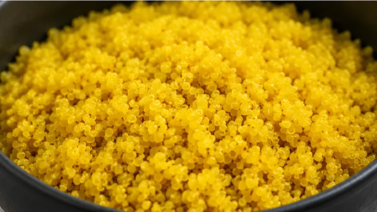 Quinoa au Curcuma : Recette Facile au Airfryer