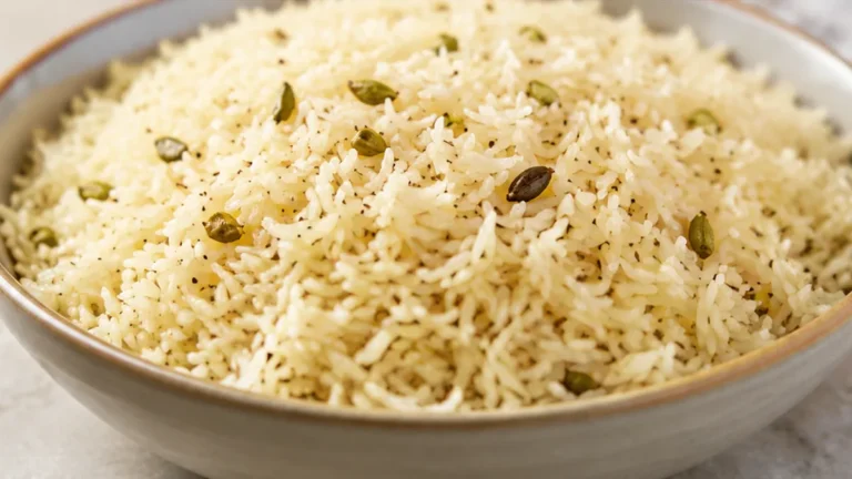 Riz à la Cardamome au Airfryer : Le Secret d’un Accompagnement Parfait en Moins de 30 Min !