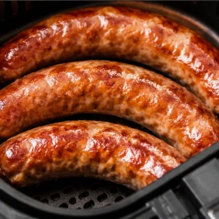 Saucisses de Toulouse Croustillantes à l'Airfryer - saucisses Toulouse
