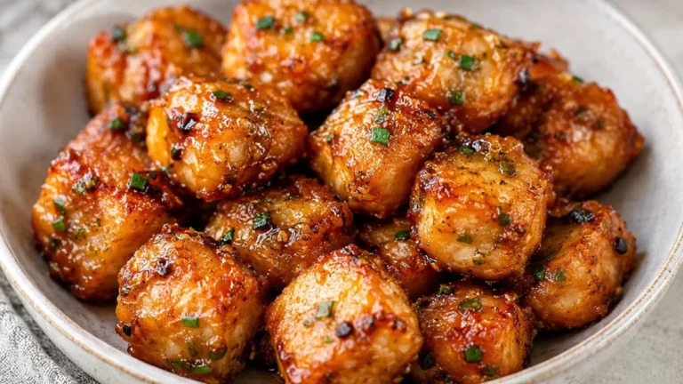 Bouchées de Saumon Croustillantes à l’Air Fryer