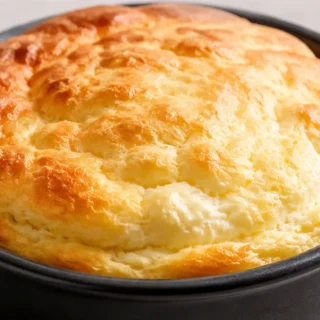 Soufflé au Fromage Moelleux à l'Airfryer - soufflé fromage