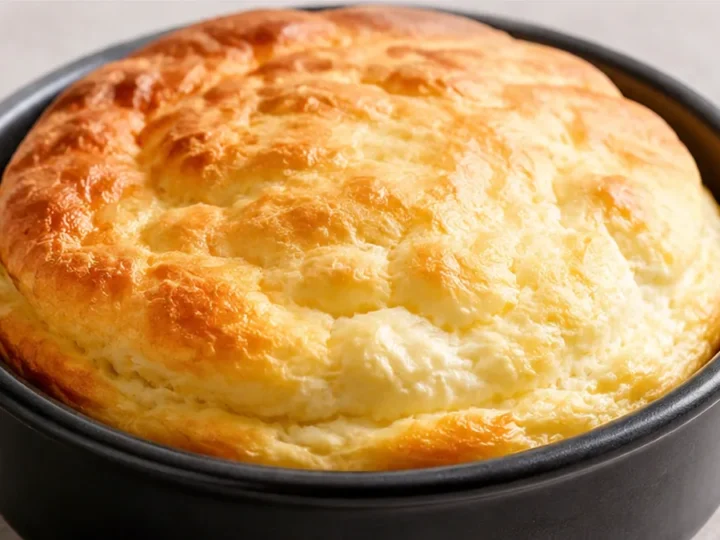 Soufflé au Fromage Moelleux à l’Airfryer