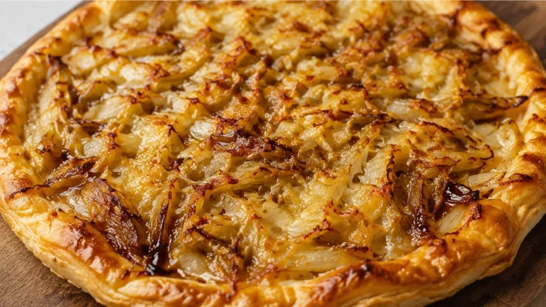 Tarte Fine Endives Comté Croustillante à l’Airfryer