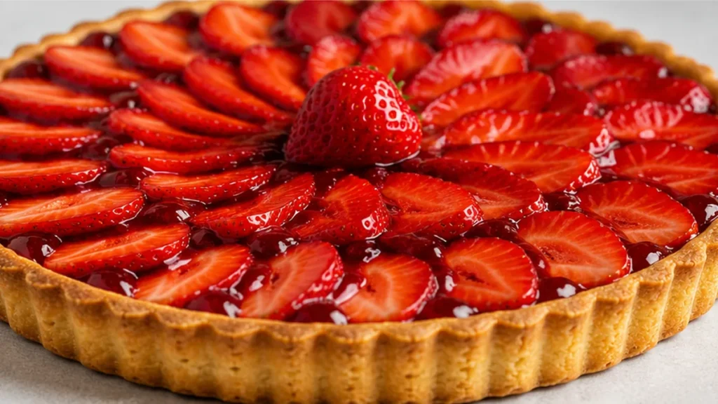 Tarte aux Fraises Airfryer : Le Dessert Parfait ! - tarte fraises - Tarte Fraises Airfryer : Préparez un dessert frais et gourmand en un temps record. Découvrez