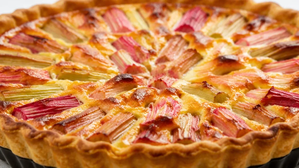 Tarte Rhubarbe Airfryer : Le Secret d'une Pâte Croustillante ! Tarte rhubarbe Airfryer : réalisez une tarte parfaitement dorée et savoureuse en un temps record.