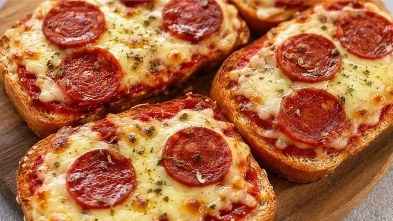 Tartine Pizza Air Fryer : Croustillante en 7 Min !