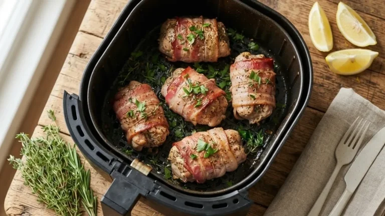 Temps de cuisson des paupiettes de veau a l’air fryer : la grille complete
