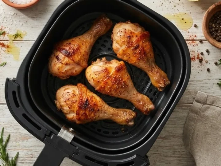 Temps de Cuisson Poulet Air Fryer : le Guide par Morceau