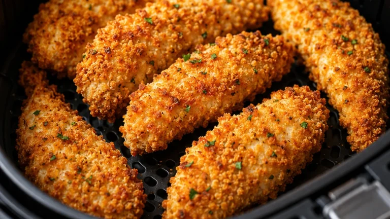Tenders de Poulet Croustillants à l’Air Fryer !