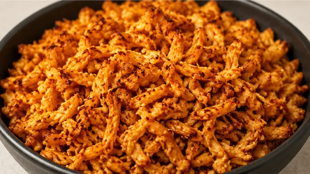 Tofu Râpé Croustillant à l'Airfryer : Le Secret Végétal ! Tofu râpé: préparez ce tofu croustillant et savoureux à l'Airfryer en quelques minutes. Parfait pour v