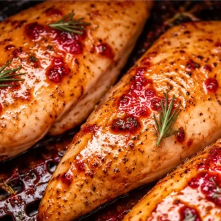 Volaille Airfryer : Le secret framboise !