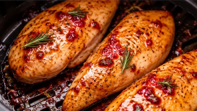Volaille Airfryer : Le secret framboise !