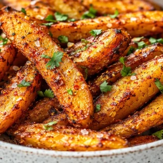 Bananes Plantains Frites à l'Air Croustillantes