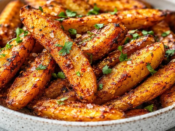 Bananes Plantains Frites à l’Air Croustillantes