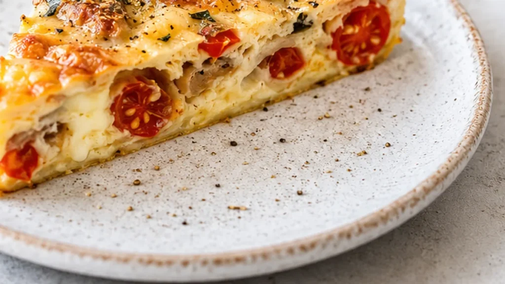 Clafoutis Tomates Mozza : Le délice salé qui va vous faire fondre ! - clafoutis salé