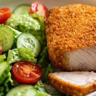 Côtelettes de Porc Croustillantes à l'Air Fryer - côtelettes porc