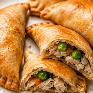 Empanadas de Dinde Croustillantes - empanadas dinde