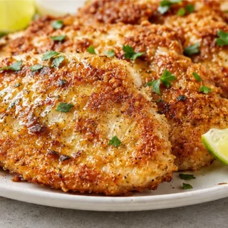 Escalopes de Porc Panées au Citron Vert : Croustillant et Juteux ! - escalopes panées