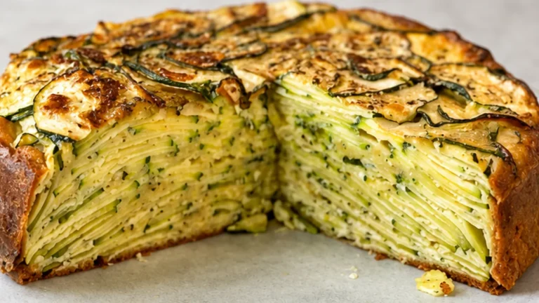 Gâteau Invisible aux Courgettes Bluffant !